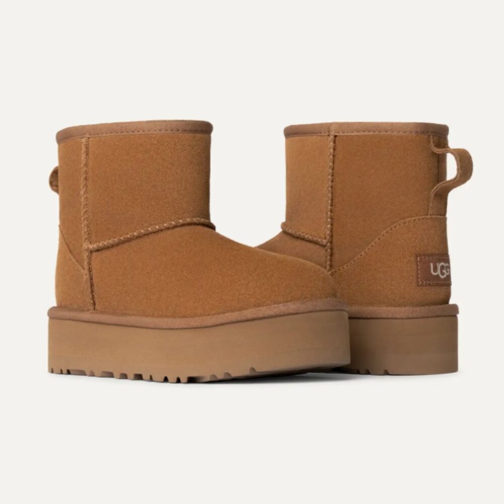 ●NEW●UGG/Kid's Classic Mini Platform Chestnut